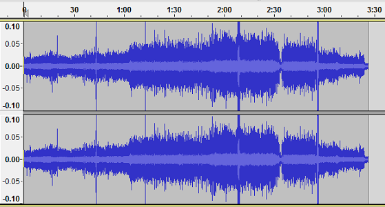 This is a screenshot of the waves described in the text below. Their color is blue.