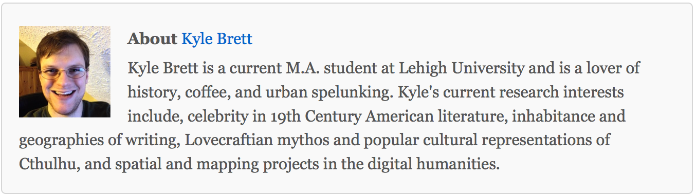 New Contributor: Kyle Brett