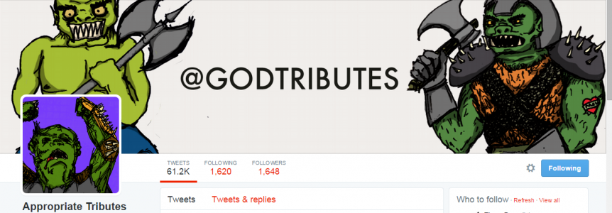 @godtributes por @deathmtn